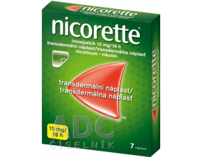 NICORETTE Invisipatch 15 mg/16 h transdermálna náplasť 7 ks