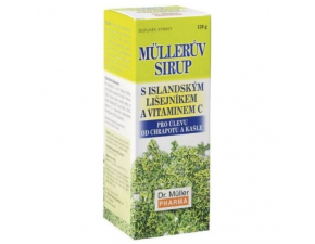 Müllerov Sirup S Islandským Lišajníkom a Vit. C 245 ml