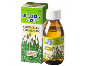 MÜLLEROV Sirup so skorocelom a vitamínom C 245 ml