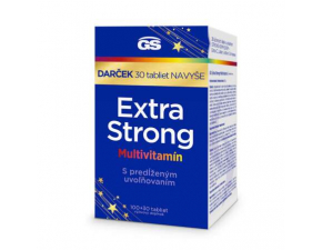 GS Extra strong multivitamín 100 + 30 tabliet navyše