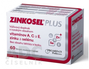 Zinkosel Plus 60 tabliet