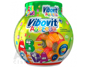 VIBOVIT+ ABECEDA želé multiVitamíny s ovocnou príchuťou (inov.2024) 1x200 g