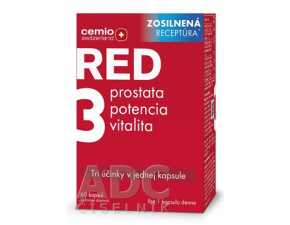 Cemio RED3® 60 kapsúl zosilnená receptúra