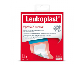 Leukoplast Leukomed Sorbact 8x10cm 3ks