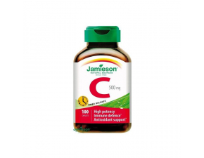 JAMIESON Vitamín C 500 mg s postupným uvoľňovaním 100 tabliet