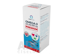 ADAMPHARM Omega-3 rybí olej 1000 mg premium 60 kapsúl