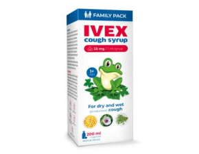 IVEX sirup na suchý a produktívny kašeľ 200 ml